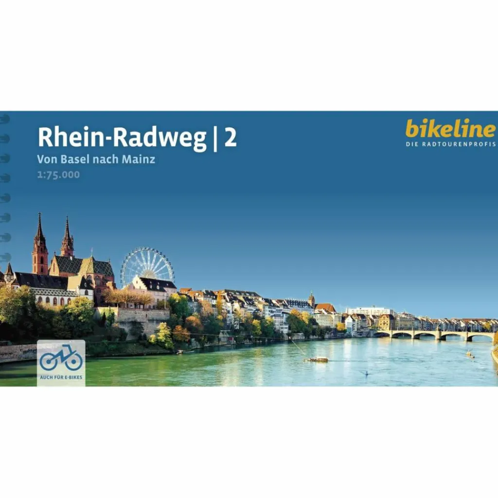 Radwanderführer Und Mountainbikeführer*RHEIN-RADWEG / RHEIN-RADWEG TEIL 2 - Radwanderführer