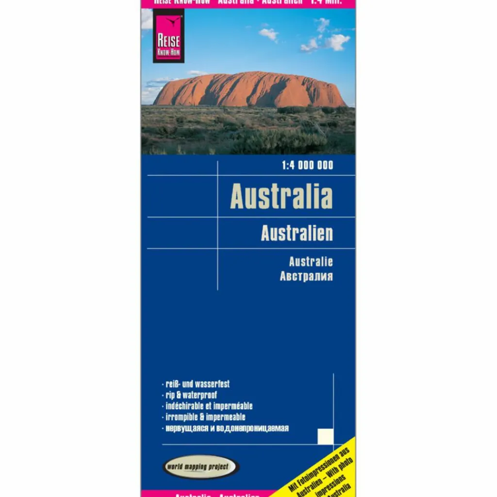 Straßenkarten|Straßenkarten*RKH WMP AUSTRALIEN 1:4.000.000 - Straßenkarte