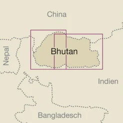 Straßenkarten|Straßenkarten*RKH WMP BHUTAN 1 : 250.000 - Straßenkarte