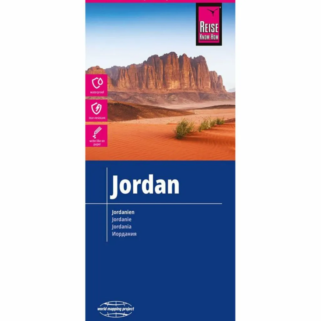 RKH WMP JORDANIEN 1:400.000 - Straßenkarte^ Straßenkarten|Straßenkarten