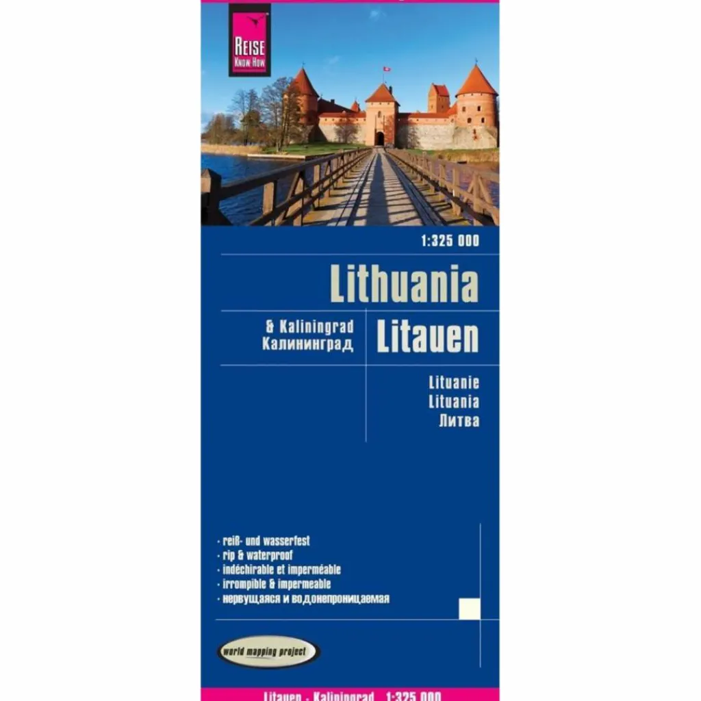 RKH WMP LITAUEN UND KALININGRAD - Straßenkarte^ Straßenkarten|Straßenkarten