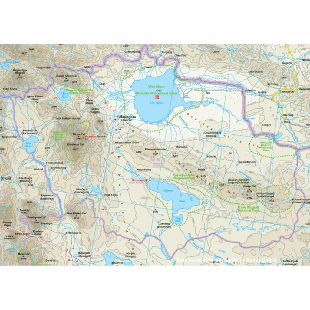 Straßenkarten|Straßenkarten*RKH WMP MONGOLEI - Straßenkarte