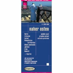 RKH WMP NAHER OSTEN 1 : 1 200 000 - Straßenkarte^ Straßenkarten|Straßenkarten