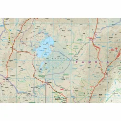 RKH WMP SAMBIA  1:1.000.000 - Straßenkarte^ Straßenkarten|Straßenkarten