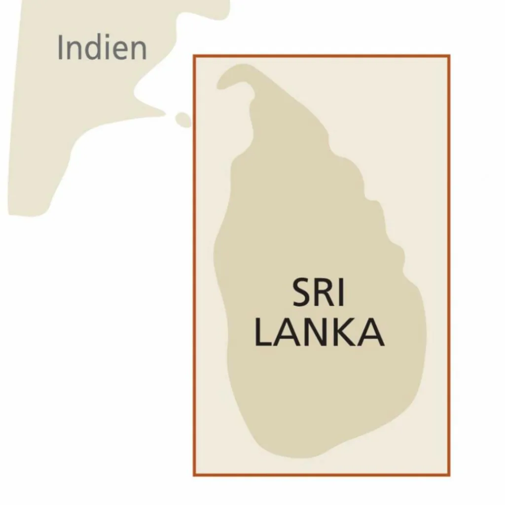 Straßenkarten|Straßenkarten*RKH WMP SRI LANKA 1:500.000 - Straßenkarte