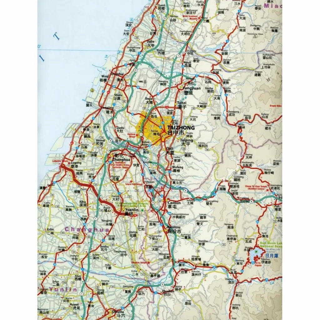 RKH WMP TAIWAN - Straßenkarte^ Straßenkarten|Straßenkarten