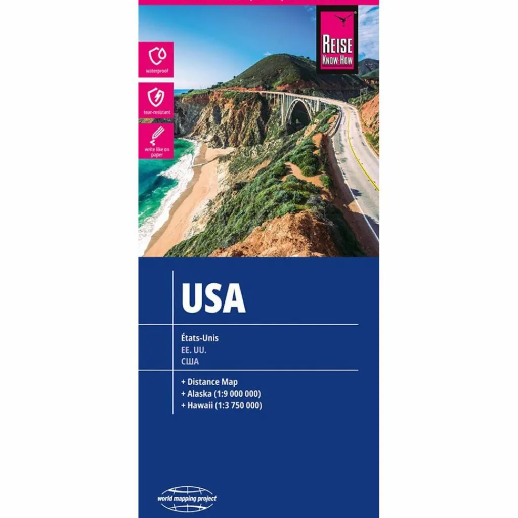 Straßenkarten|Straßenkarten*RKH WMP USA 1 : 4.700.000 - Straßenkarte