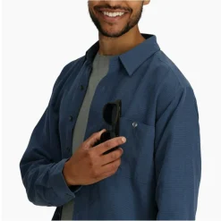 Royal Robbins MOJAVE PUCKER L/S Herren - Outdoor Hemd^Herren Hemden