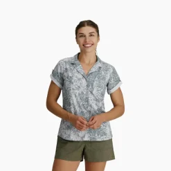 Royal Robbins SPOTLESS EVOLUTION MEADOW S/S Damen - Outdoor Bluse^Damen Hemden
