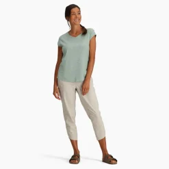 Damen Royal Robbins Shirts Und Tops*VACATIONER V-NK S/S Damen - T-Shirt