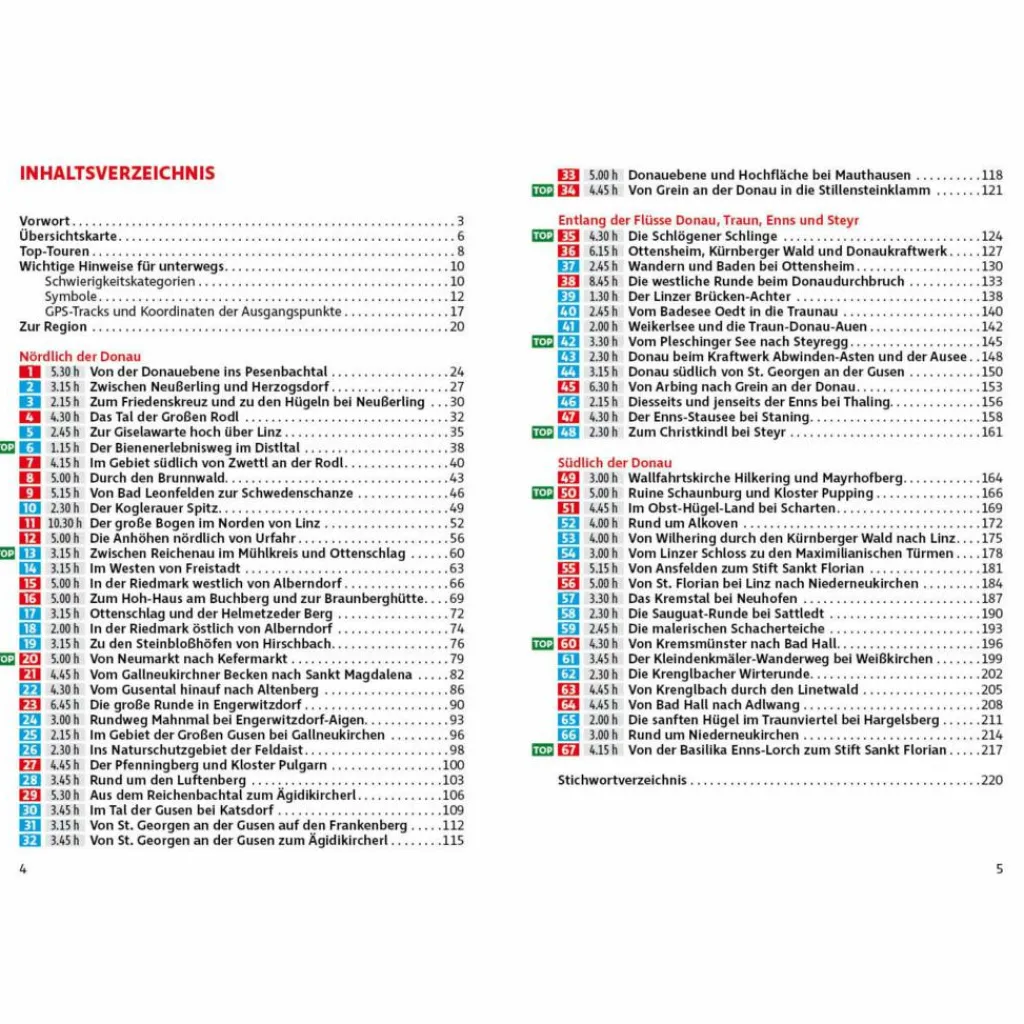 RUND UM LINZ - Wanderführer^ Wanderführer