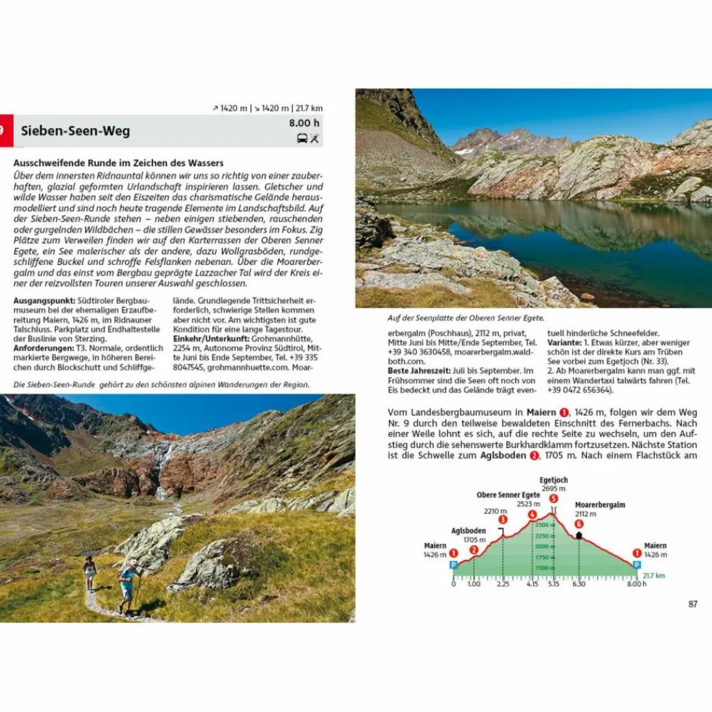 Wanderführer*RUND UM STERZING - Wanderführer