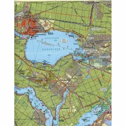 RWG-KARTE DAHME-SPREE - KÖPENICK, ERKNER - Fahrradkarte^ Fahrradkarten|Gewässerkarten