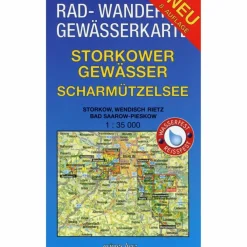 Wanderkarten Und Winterkarten|Wanderkarten Und Winterkarten*RWG-KARTE STORKOWER GEWÄSSER - SCHARMÜTZ - Wanderkarte