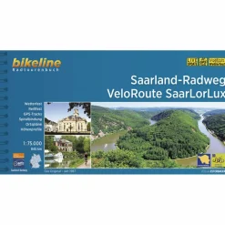 Radwanderführer Und Mountainbikeführer*SAARLAND-RADWEG . VELOROUTE SAARLORLUX - Radwanderführer