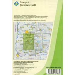 Wanderkarten Und Winterkarten|Wanderkarten Und Winterkarten*SCHÖNAU IM SCHWARZWALD 1:25 000
