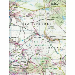 SCHÖNFELDER HOCHLAND - Wanderkarte^ Wanderkarten Und Winterkarten|Wanderkarten Und Winterkarten