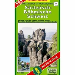 SÄCHSISCH-BÖHMISCHE SCHWEIZ 1 : 30 000. - Wanderkarte^ Fahrradkarten|Wanderkarten Und Winterkarten