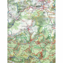 Fahrradkarten|Wanderkarten Und Winterkarten*SÄCHSISCH-BÖHMISCHE SCHWEIZ 1 : 30 000. - Wanderkarte