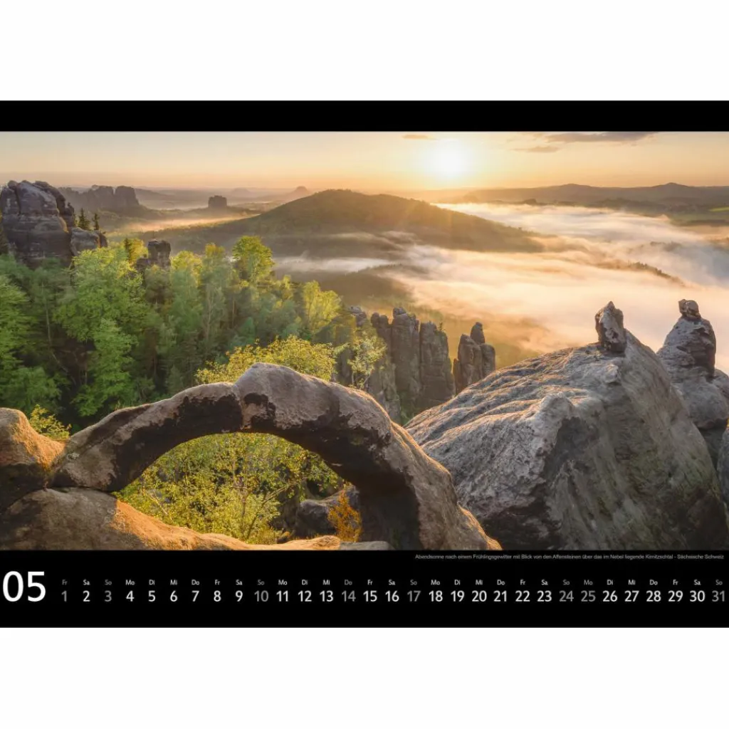 SÄCHSISCHE SCHWEIZ 2026 - Kalender^ Kalender