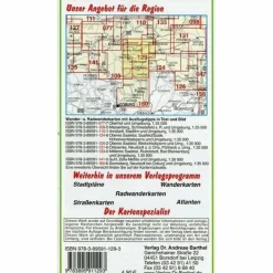 Fahrradkarten|Wanderkarten Und Winterkarten*SCHWARZATAL, BAD BLANKENBURG, OBERWEIßBA - Winterwanderkarte
