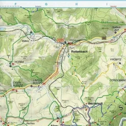 Fahrradkarten|Wanderkarten Und Winterkarten*SCHWARZATAL, BAD BLANKENBURG, OBERWEIßBA - Winterwanderkarte