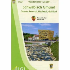Wanderkarten Und Winterkarten|Wanderkarten Und Winterkarten*SCHWÄBISCH GMÜND 1:25 000