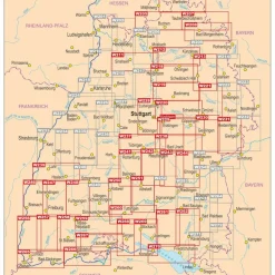 SCHWÄBISCH HALL - MITTLERES KOCHERTAL, HALLER EBENE. WANDERK^ Wanderkarten Und Winterkarten|Wanderkarten Und Winterkarten