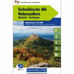 Wanderkarten Und Winterkarten|Wanderkarten Und Winterkarten*SCHWÄBISCHE ALB - HOHENZOLLERN NR. 41 OUTDOORKARTE - Wanderkarte