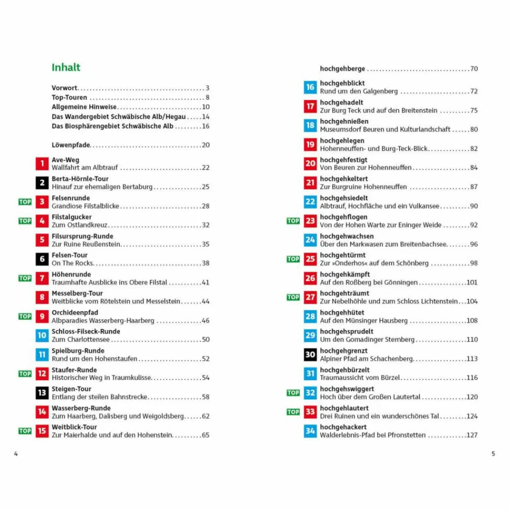 SCHWÄBISCHE ALB: LÖWENPFADE UND HOCHGEHBERGE - Wanderführer^ Wanderführer