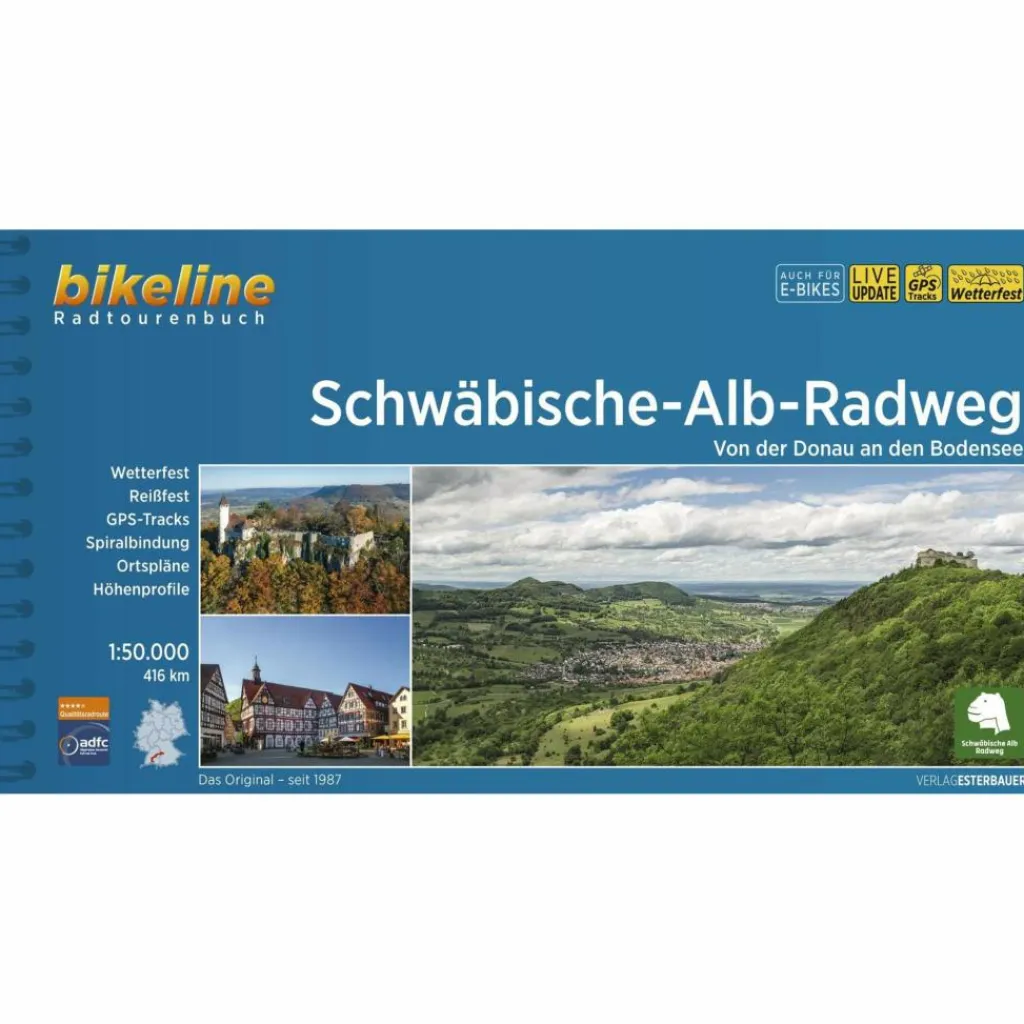 SCHWÄBISCHE ALB RADWEG - Radwanderführer^ Radwanderführer Und Mountainbikeführer