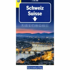 SCHWEIZ TCS STRASSENKARTE 1:301 000^ Straßenkarten|Straßenkarten