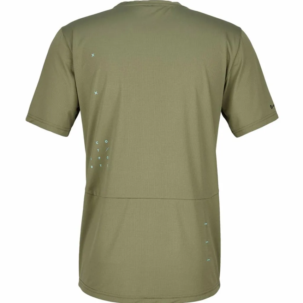 Scott SCO TEE M'S TRAIL VERTIC ZIP SS Herren - Funktionsshirt^Herren Shirts Und Tops