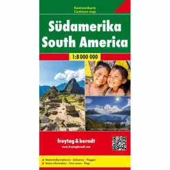 Straßenkarten|Straßenkarten*SÜDAMERIKA, KONTINENTKARTE 1:8 000 000 - Straßenkarte