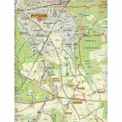 SÜDLICHES BERLIN - TELTOW, LUDWIGSFELDE - Wanderkarte^ Fahrradkarten|Wanderkarten Und Winterkarten