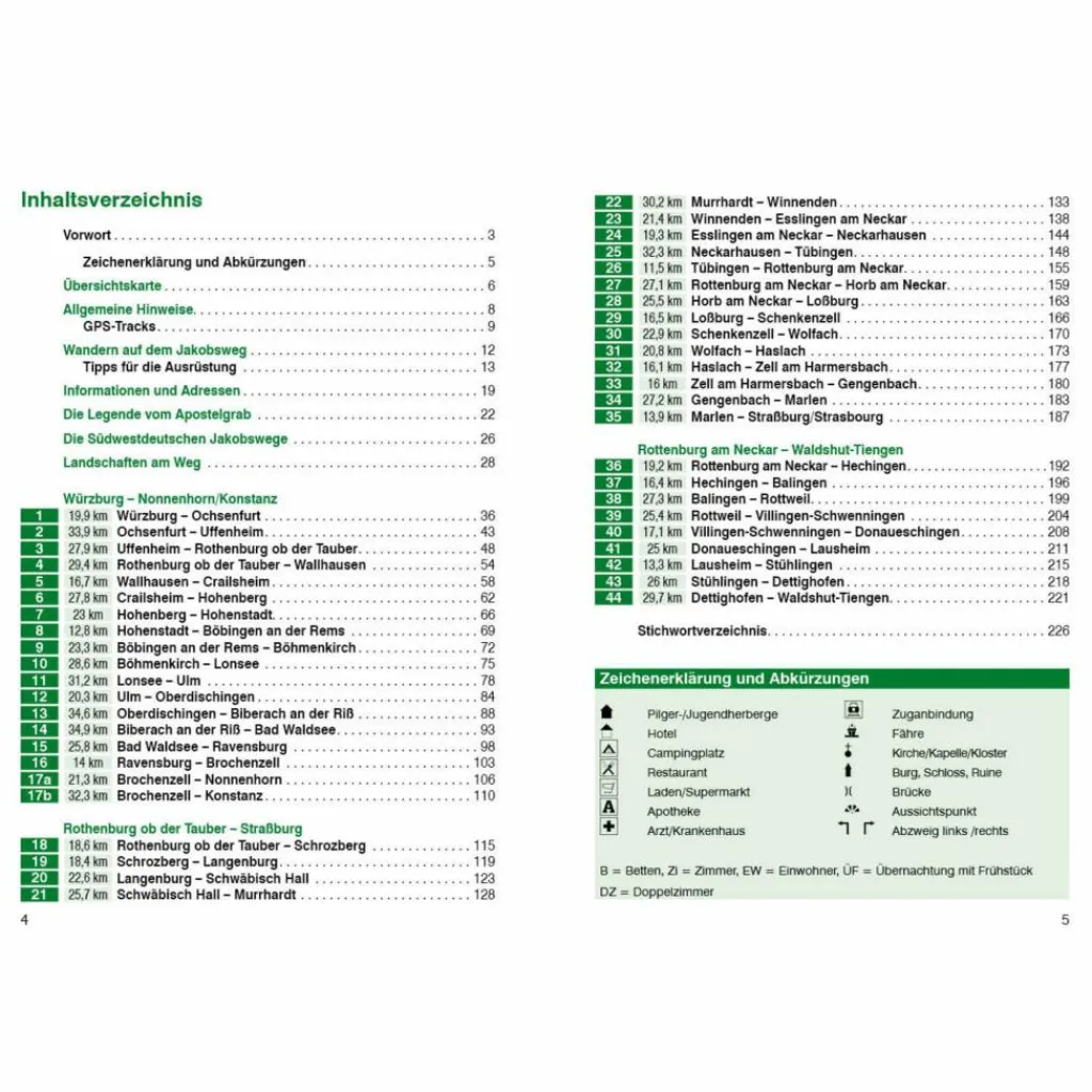 Wanderführer*SÜDWESTDEUTSCHE JAKOBSWEGE - Wanderführer
