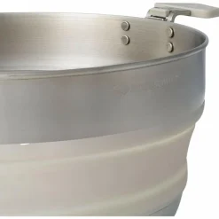 Sea to Summit DETOUR STAINLESS STEEL COLLAPSIBLE POT - Kochtopf^ Campingtöpfe Und Campinggeschirr