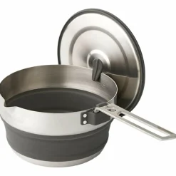 Sea to Summit DETOUR STAINLESS STEEL COLLAPSIBLE POT - Kochtopf^ Campingtöpfe Und Campinggeschirr