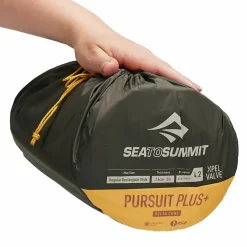 Sea to Summit PURSUIT PLUS SI MAT - REGULAR RECTANGULAR WIDE Unisex - Selbstaufblasende Isomatte^ Thermo-Luftmatratzen|3-Jahreszeiten-Matten