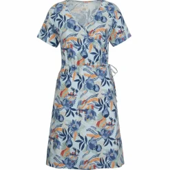 Sherpa NEHA FAUX WRAP DRESS Damen - Kleid^Damen Röcke Und Kleider