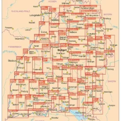 SIGMARINGEN - OBERE DONAU (OST), ZWIEFALTEN 1:25.000 - Wanderkarte^ Wanderkarten Und Winterkarten|Wanderkarten Und Winterkarten