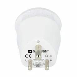 SKROSS COMBO WORLD EU + IND - Reisestecker^ Ladegeräte Und Reisestecker