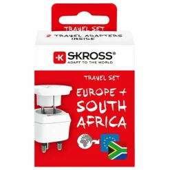 SKROSS Ladegeräte Und Reisestecker*COMBO WORLD TO EU + ZA - Reisestecker