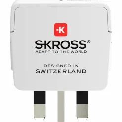 SKROSS Ladegeräte Und Reisestecker*EUROPE TO UK USB - Reisestecker