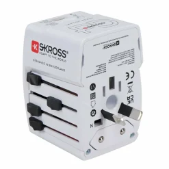 SKROSS Ladegeräte Und Reisestecker*WORLD USB CHARGER AC45PD WITH USB-C CABLE - Reisestecker