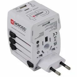 SKROSS WORLD USB CHARGER AC65PD WITH USB-C CABLE - Reisestecker^ Ladegeräte Und Reisestecker