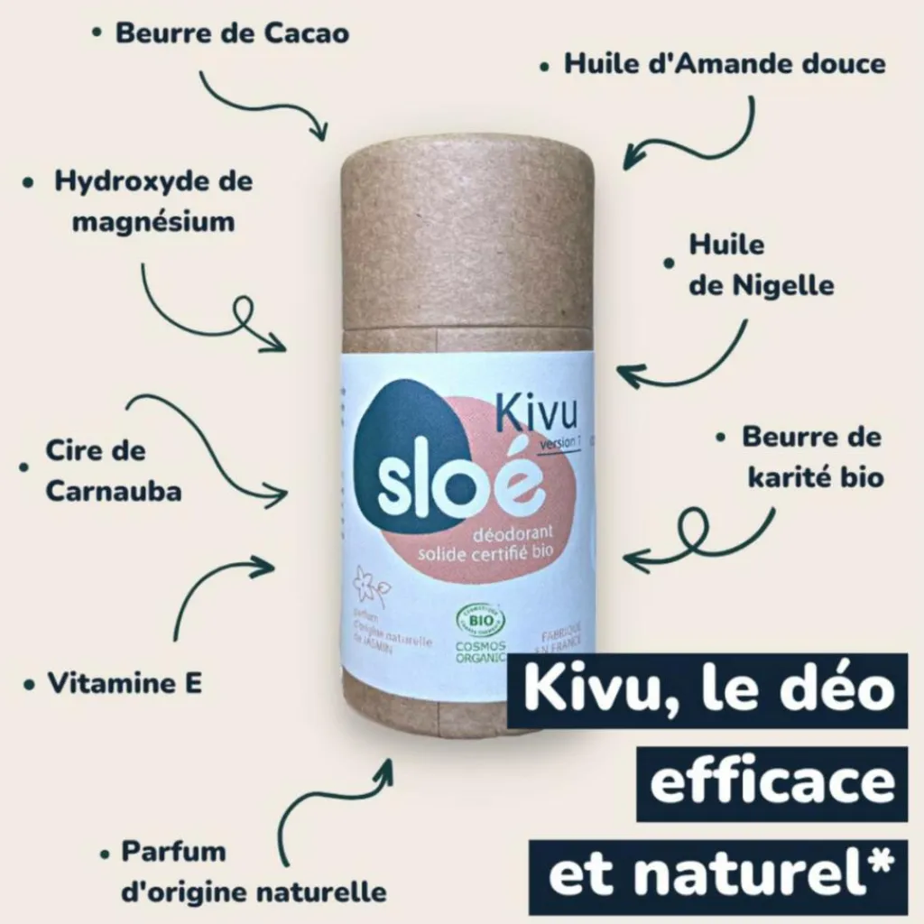 SLOE Hygiene Und Körperpflege*KIVU: FESTER DEODORANT-STICK - Hautpflege