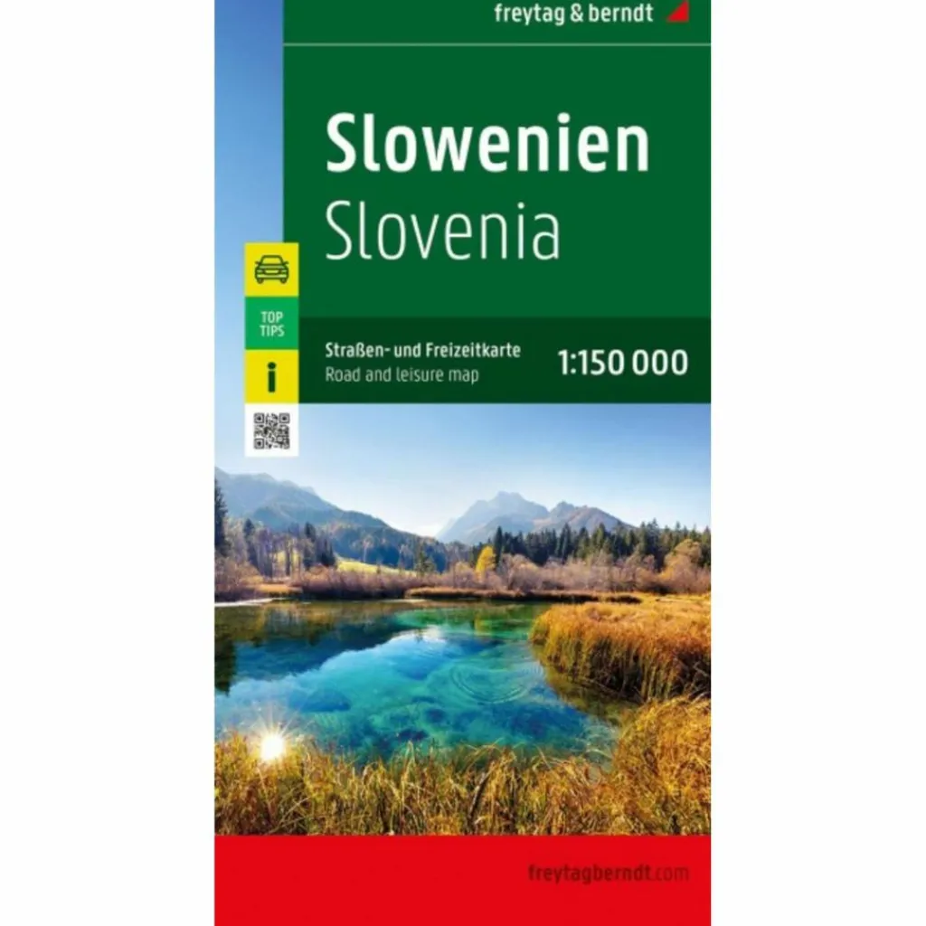 SLOWENIEN, STRAßEN- UND FREIZEITKARTE 1:150.000 - Straßenkarte^ Straßenkarten|Straßenkarten