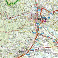 SLOWENIEN, STRAßEN- UND FREIZEITKARTE 1:150.000 - Straßenkarte^ Straßenkarten|Straßenkarten