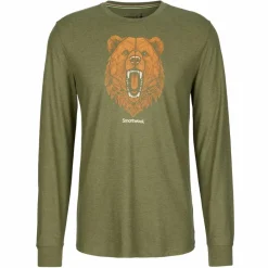 Herren Smartwool Shirts Und Tops*GEOMETRIC BEAR LONG SLEEVE GRAPHIC TEE Herren - Langarmshirt